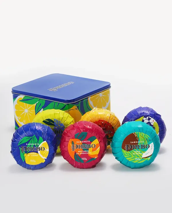 Kit Lata Sabonete em Barra Origens