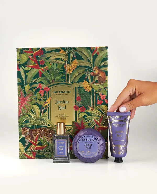 Trio Perfumado Jardim Real | Coleção Amazônico