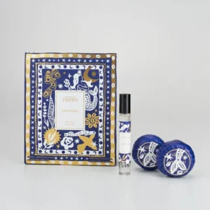 Kit Perfume Roll-On & Sabonetes em Barra Ancestral