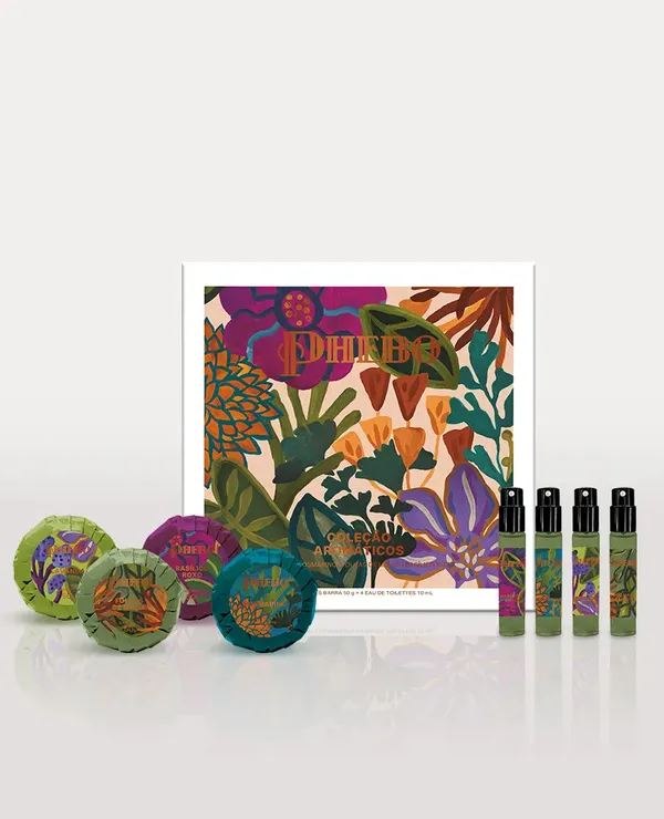 Kit Eau de Toilette & Sabonete em Barra Experimentação Aromáticos
