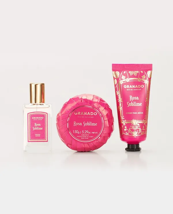 Trio Perfumado Rosa Sublime - Imagem 2